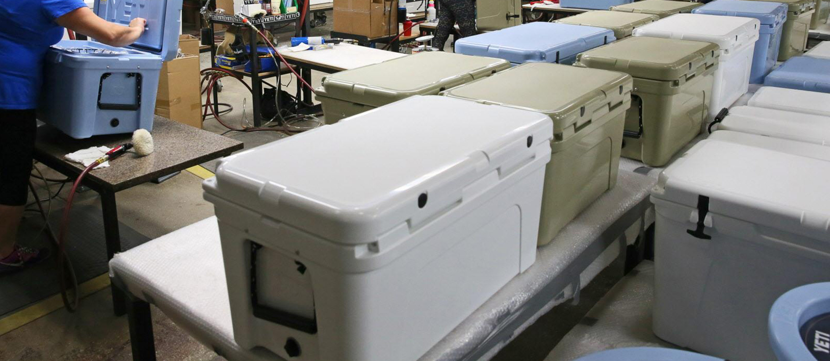 yeti coolers rotational molding