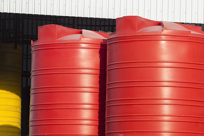 plastic roto molded tanks